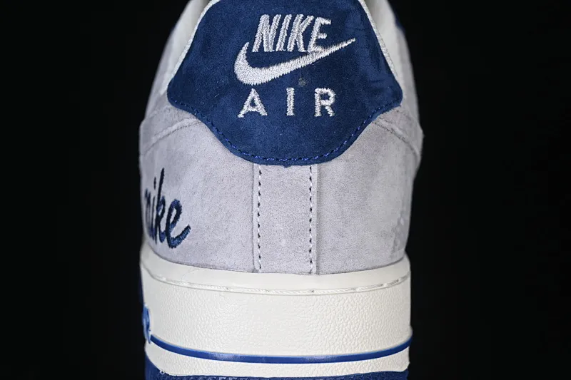 All categories Nk Air Force 1 Air Force series Nk Air Force 1 Low Air Force low-top Nike Air Force 1'07 Low white, gray and blue stitching Air Force 1 low-top casual sneakers HM3703-161